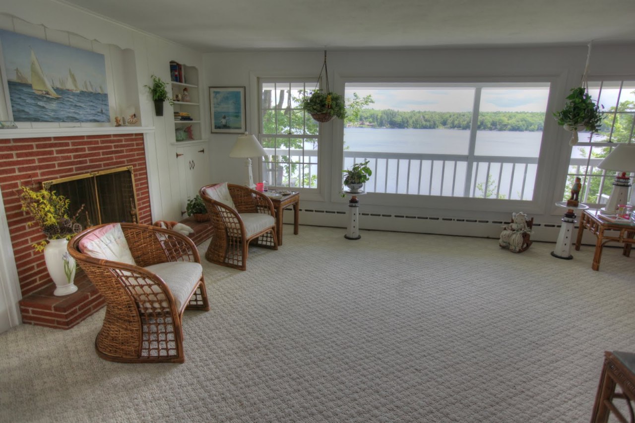 427 Pine Road Otis, MA 01029 - Photo 9 of 30 a living room with furniture and a fireplace