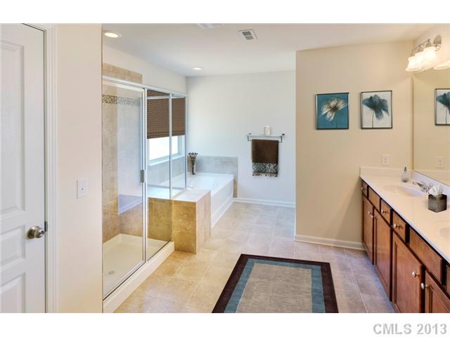 1437 Ridgehaven Road, Unit 160 Waxhaw, NC 28173 - Photo 6 of 10 a bathroom with a tub sink and mirror