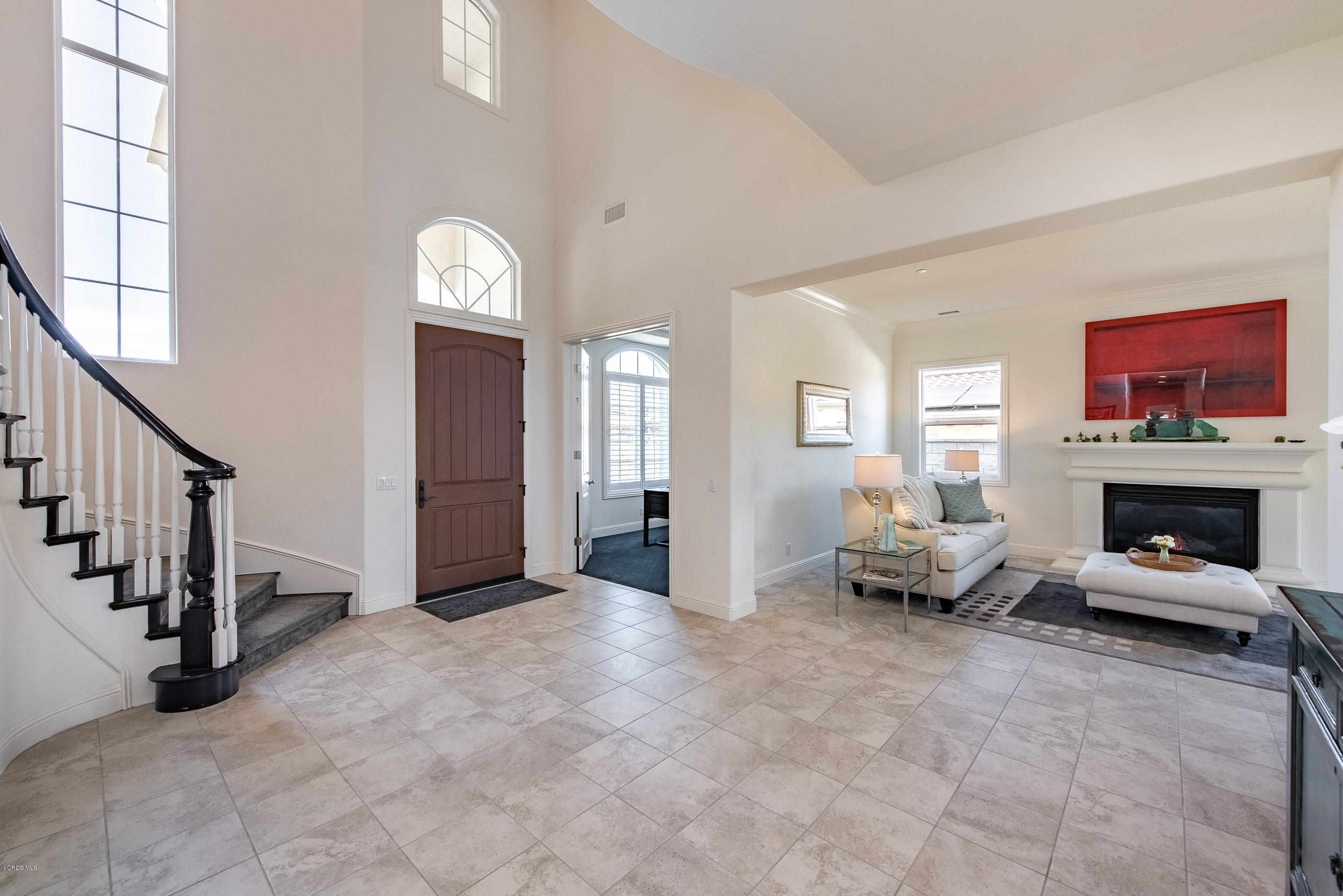 11276 Crenshaw Street Moorpark, CA 93021 - Photo 8 of 52 a view of a livingroom with furniture and a fireplace