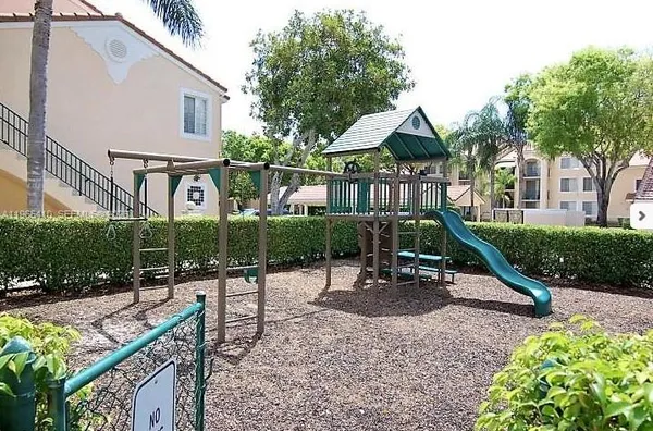 a view of outdoor space yard deck and slide