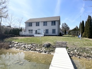 3344 Lake Drive Hartford, WI 53027 - Photo 7 of 36 View from Pier