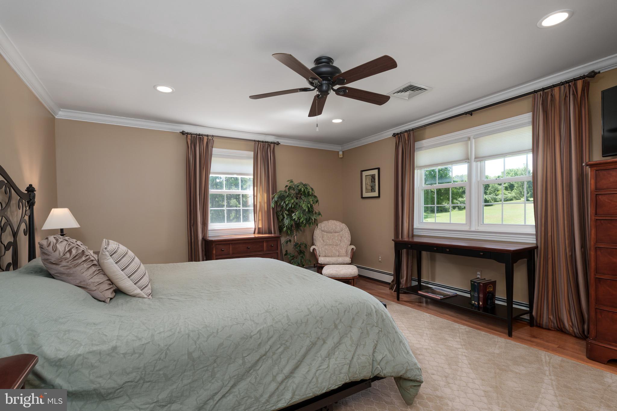 56 Valley Road Lambertville, NJ 08530 - Photo 31 of 49 a bedroom with a bed and a window