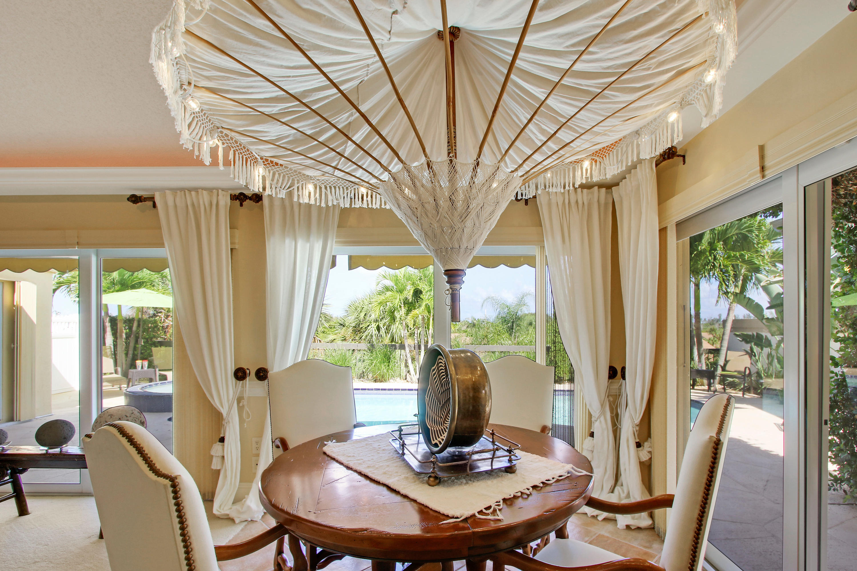 317 Ridge Road Jupiter, FL 33477 - Photo 15 of 33 Dining Area overlooking Pool