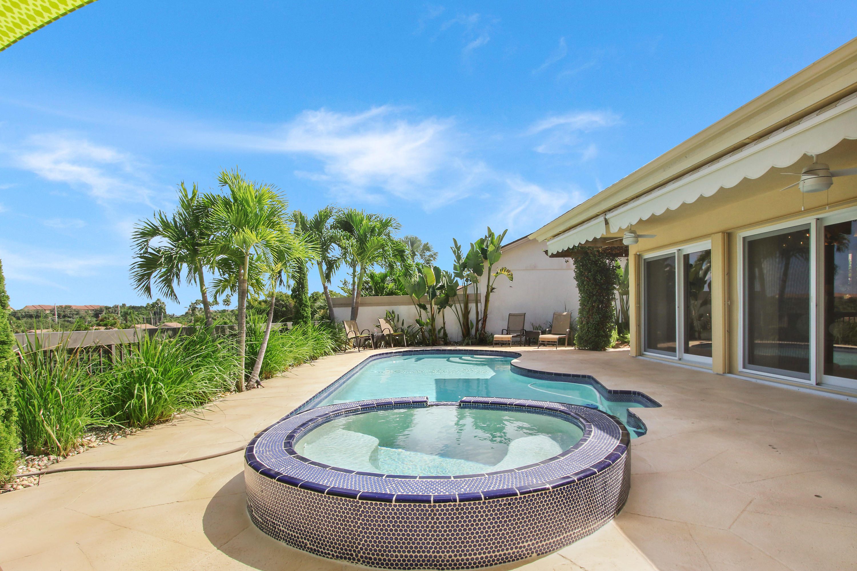317 Ridge Road Jupiter, FL 33477 - Photo 24 of 33 Long view over Pool and Spa