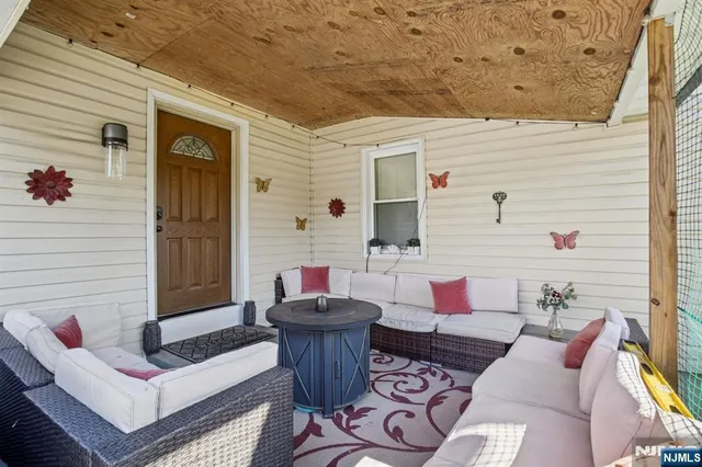 a view of a storage in a room