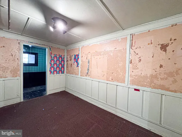 a room with storage and utility