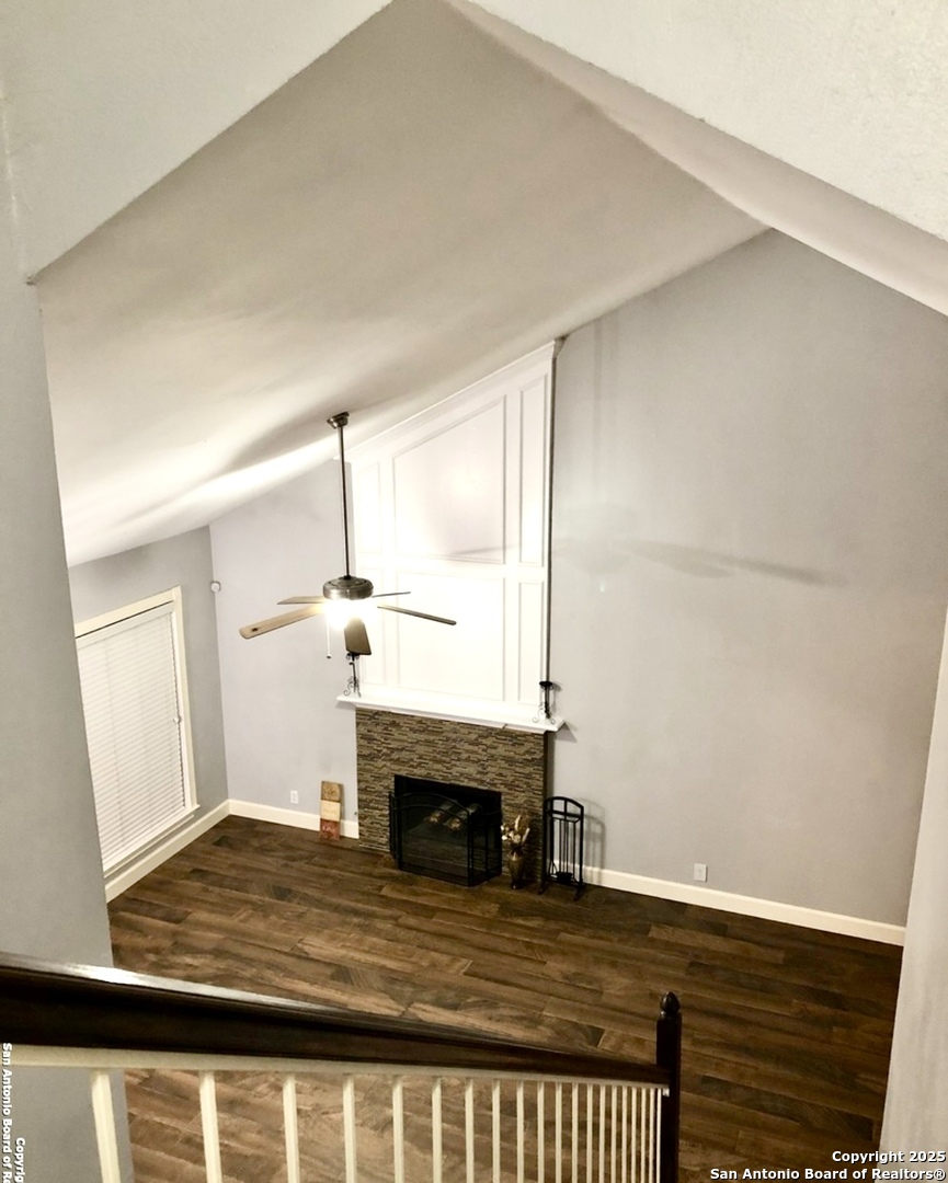 9135 Rue De Lis San Antonio, TX 78250 - Photo 12 of 23 a view of a livingroom with a fireplace