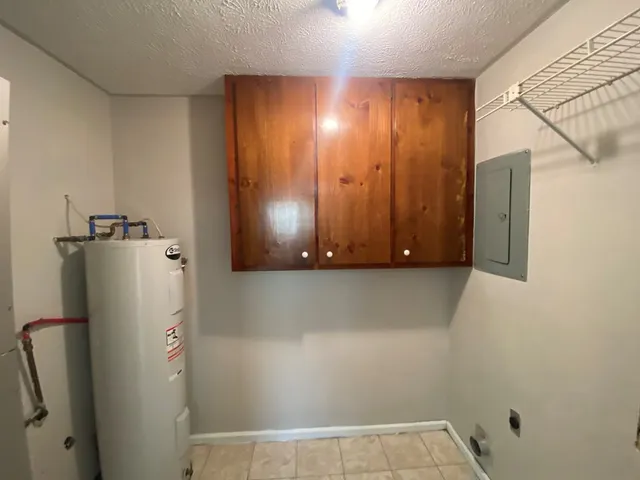 a view of water heater room