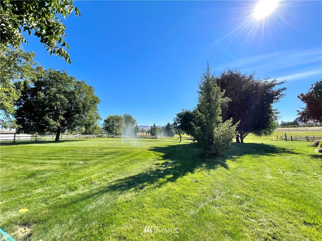 28 Dixon Road Omak, WA 98841 - Photo 5 of 39 a view of a grassy field with trees in the background