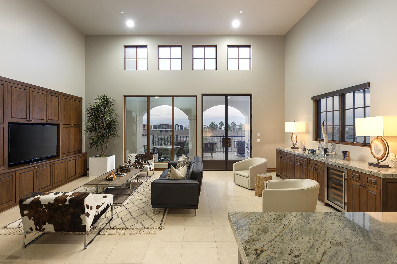 86816 Rogers Way Thermal, CA 92274 - Photo 13 of 29 a living room with furniture and a flat screen tv