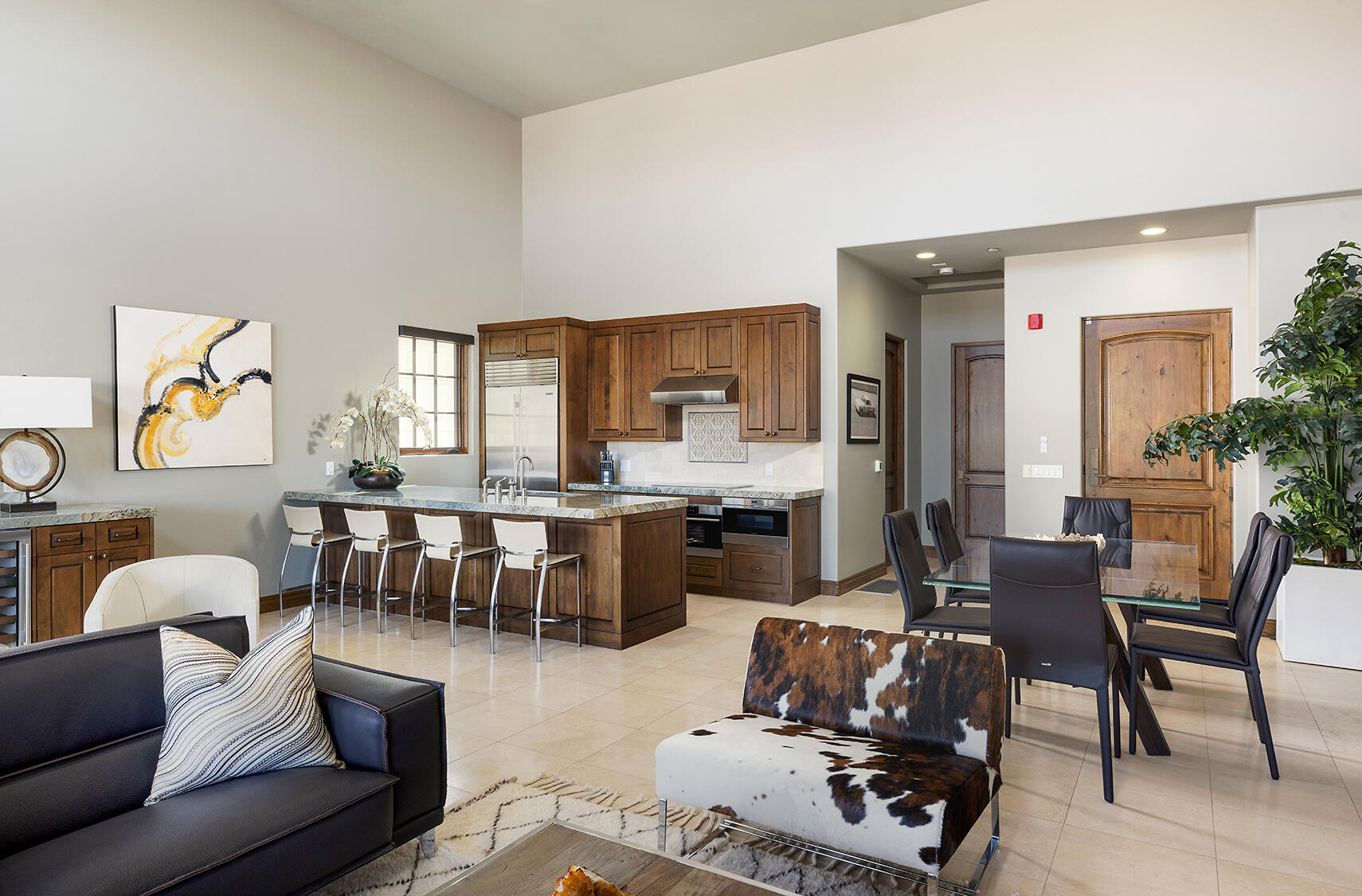 86816 Rogers Way Thermal, CA 92274 - Photo 14 of 29 a living room with furniture kitchen view and a window