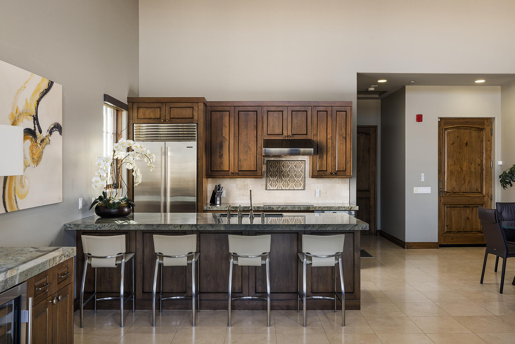86816 Rogers Way Thermal, CA 92274 - Photo 16 of 29 a kitchen with stainless steel appliances a sink and a refrigerator