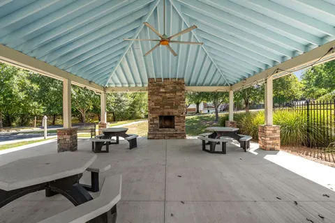 a view of outdoor space with seating