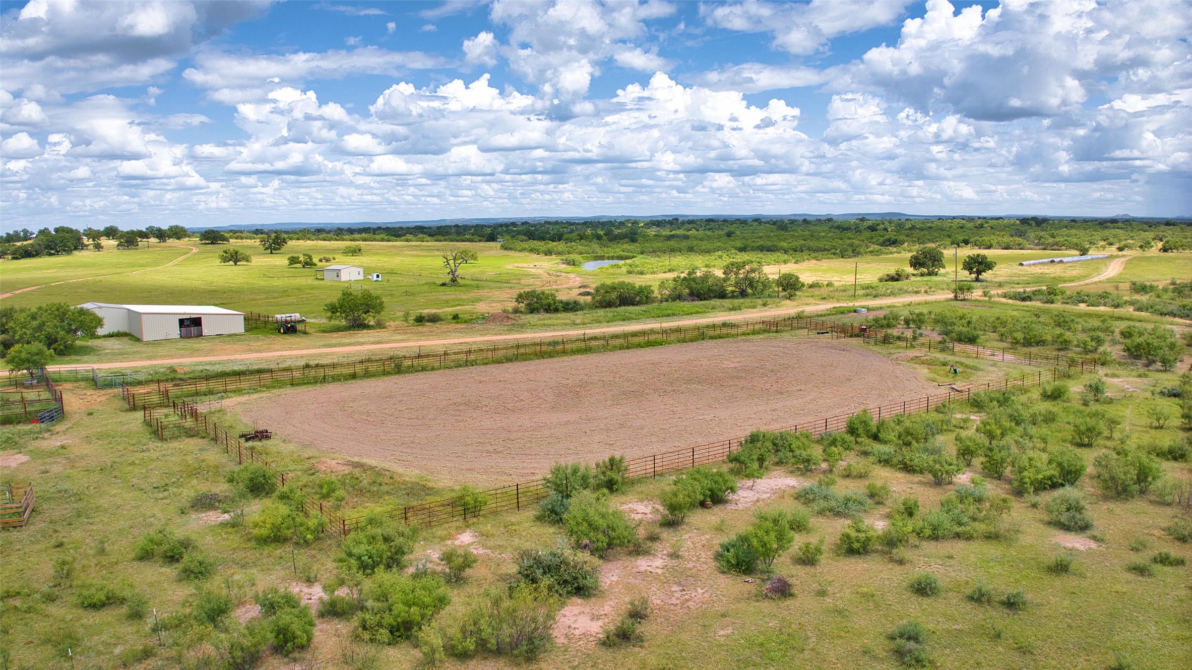 12119 Highway 29 Llano, TX 78643 - Photo 17 of 40 Overview of rural landscape featuring a pastoral area