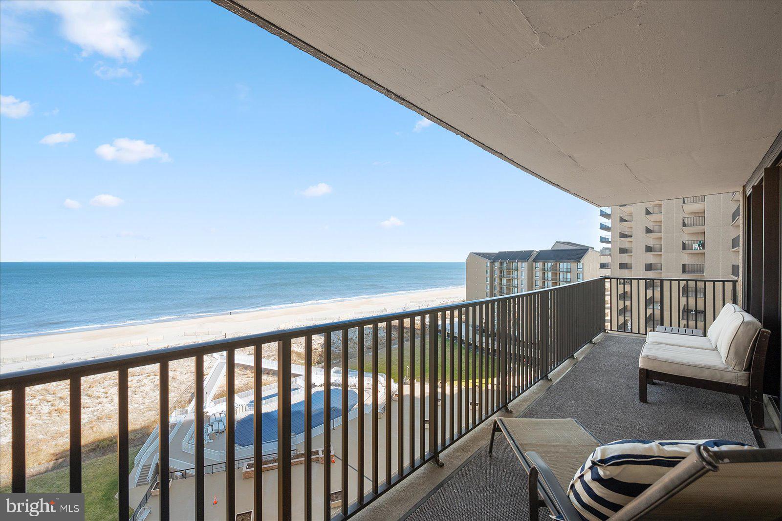 903 North Edgewater House Road Bethany Beach, DE 19930 - Photo 29 of 43 a balcony with wooden floor