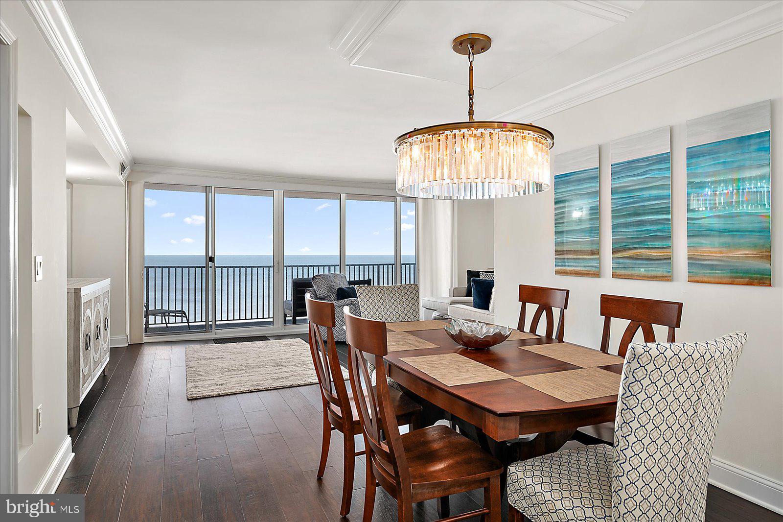 903 North Edgewater House Road Bethany Beach, DE 19930 - Photo 4 of 43 a view of a dining room with furniture window and outside view