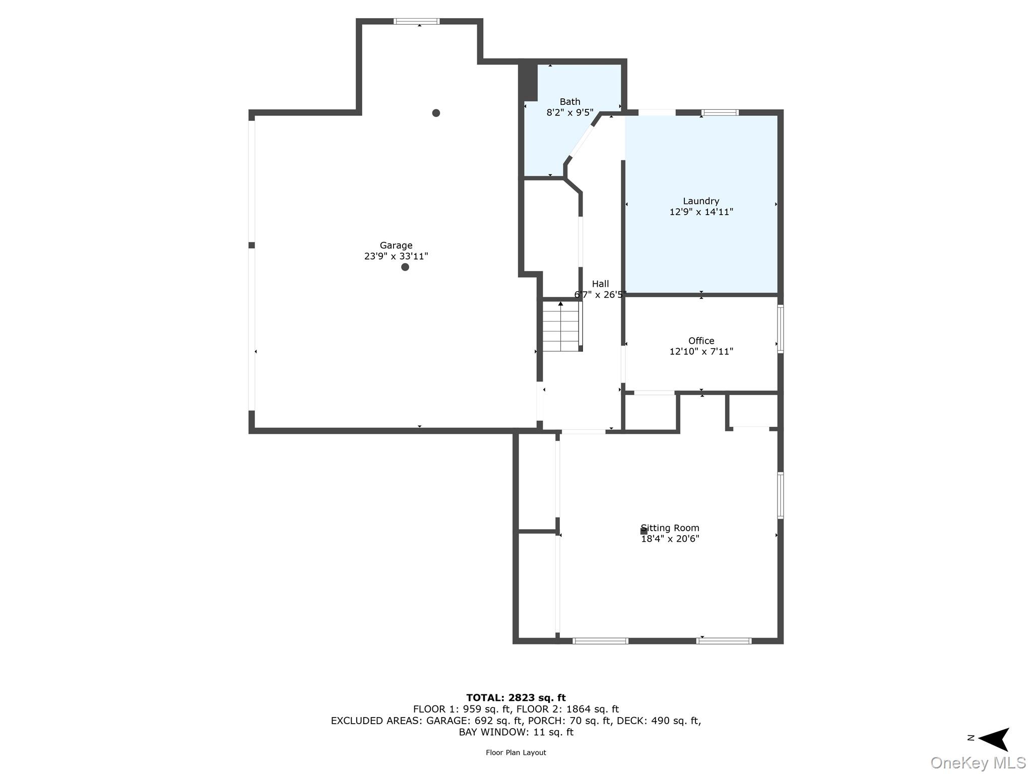 4 Knoll Top Road Stony Brook, NY 11790 - Photo 40 of 40 Floor plan ground level