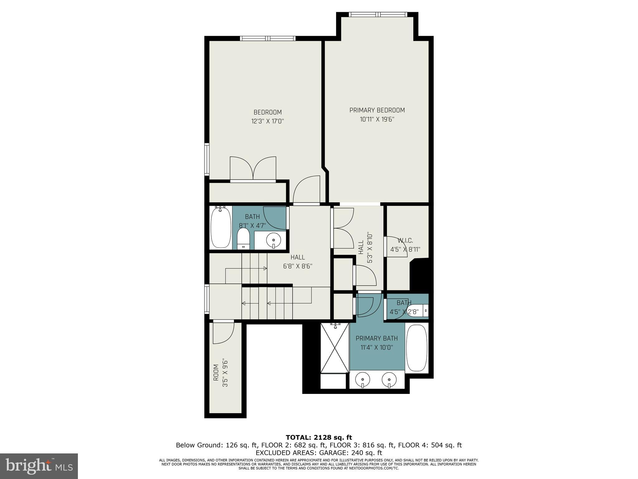 4722 Dane Ridge Circle Woodbridge, VA 22193 - Photo 26 of 28 a picture of floor plan