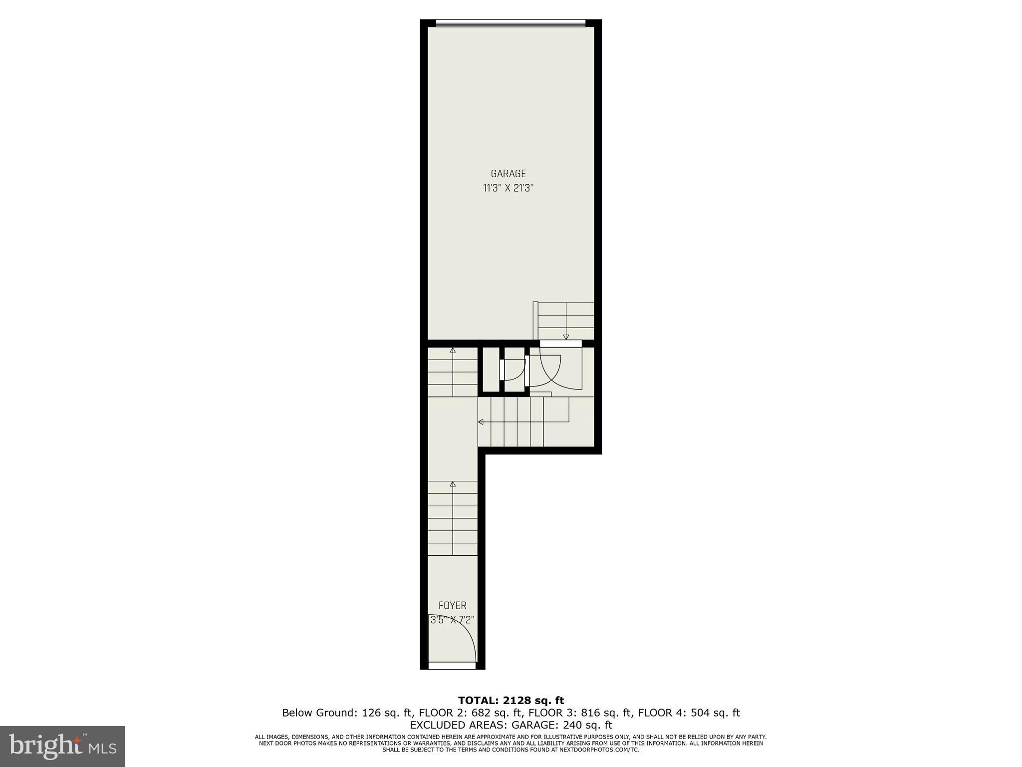 4722 Dane Ridge Circle Woodbridge, VA 22193 - Photo 28 of 28 a picture of a floor plan