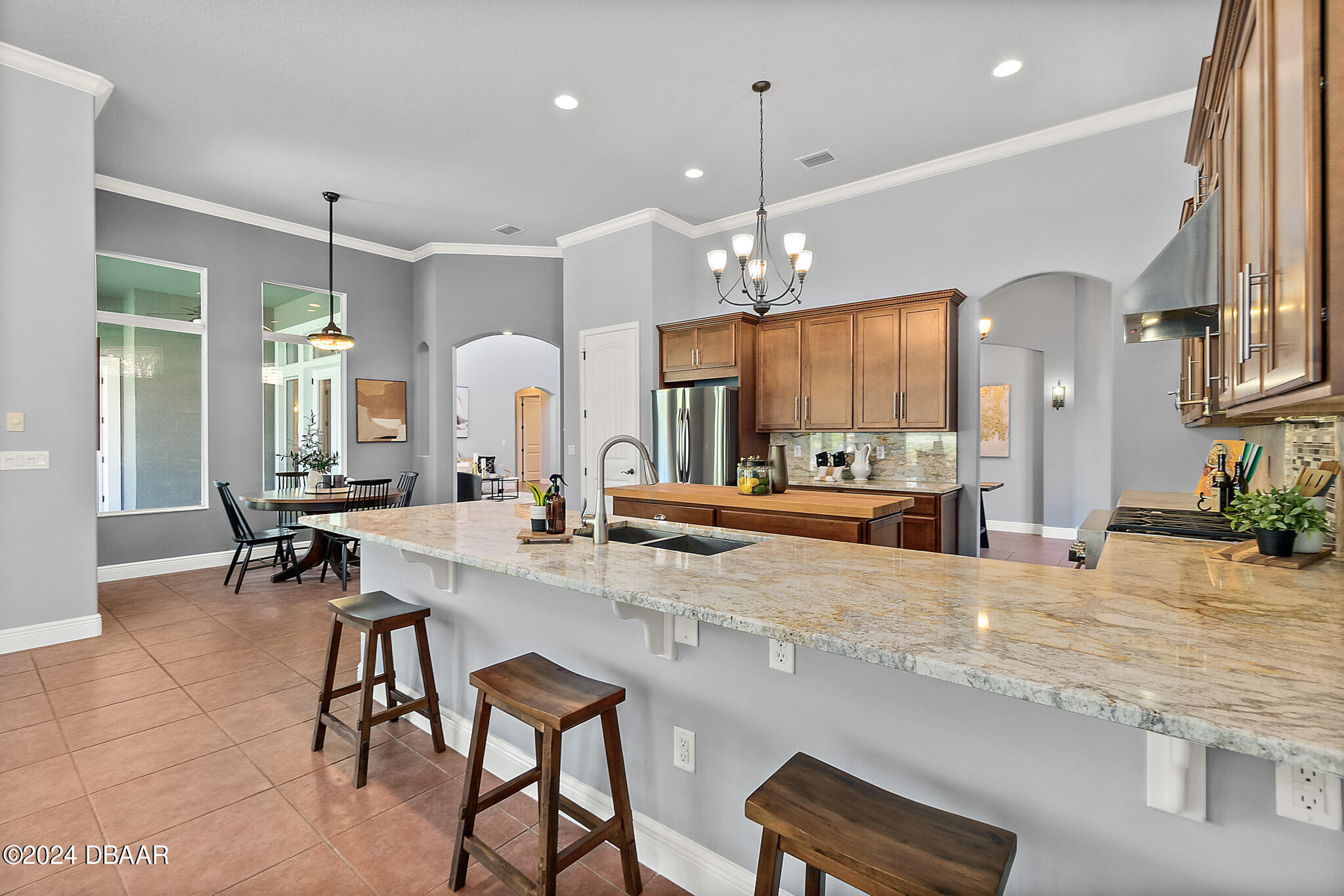 421 Wingspan Drive Ormond Beach, FL 32174 - Photo 15 of 97 Gorgeous Kitchen w/Breakfast Bar