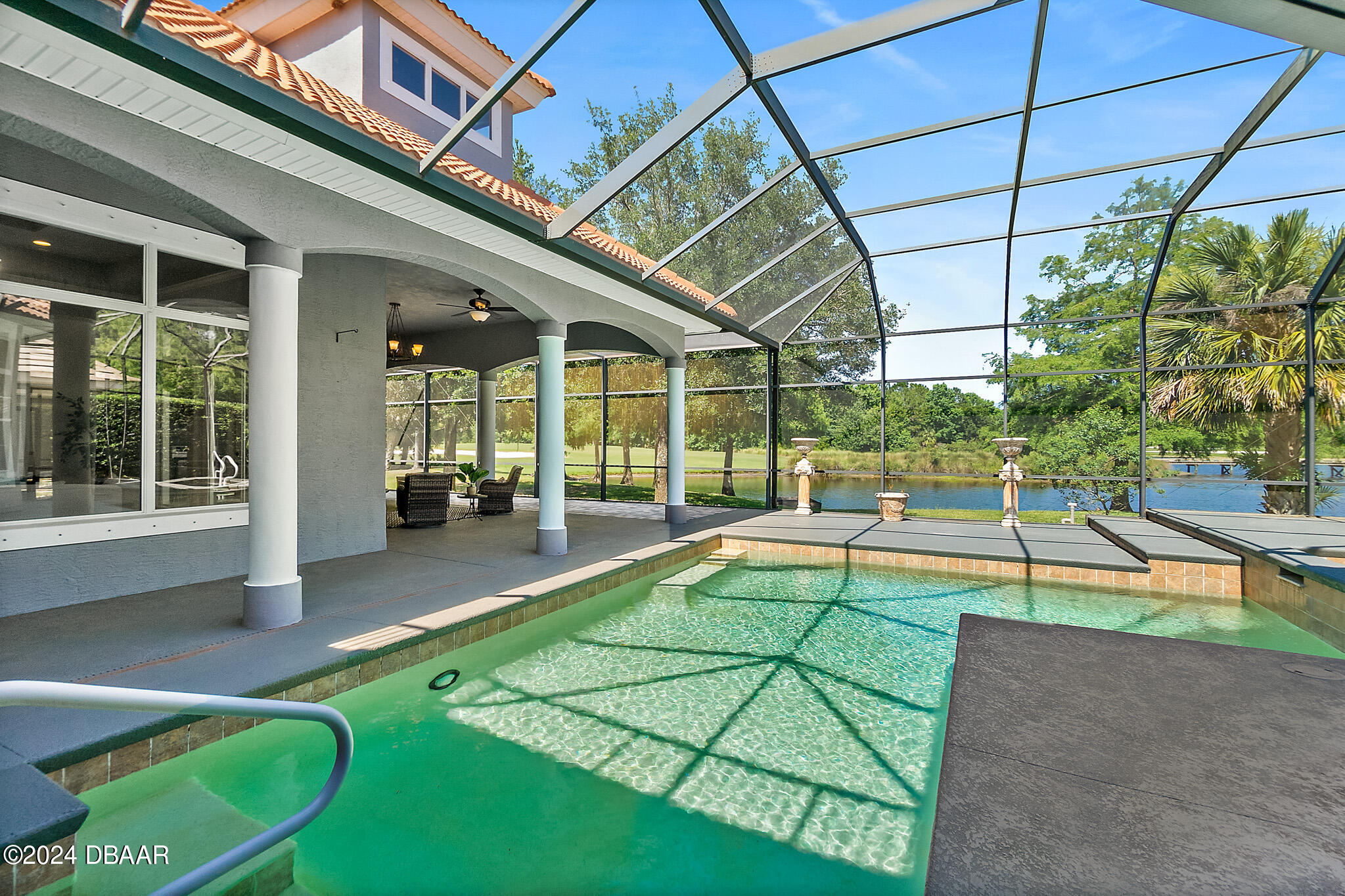 421 Wingspan Drive Ormond Beach, FL 32174 - Photo 75 of 97 Pool Overlooks Lake
