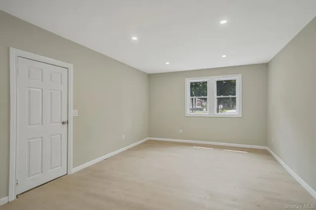 a view of room with window