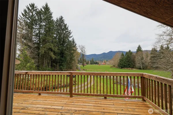 a view of balcony with outdoor space
