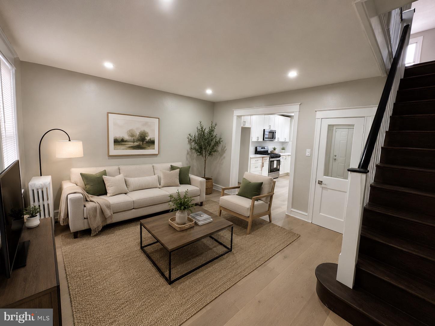 2020 East Rittenhouse Street Philadelphia, PA 19138 - Photo 2 of 23 Virtually staged Living Room