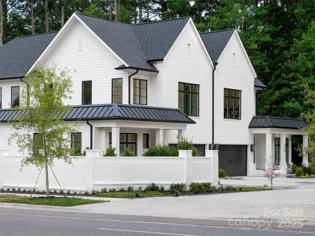 a aerial view of a house