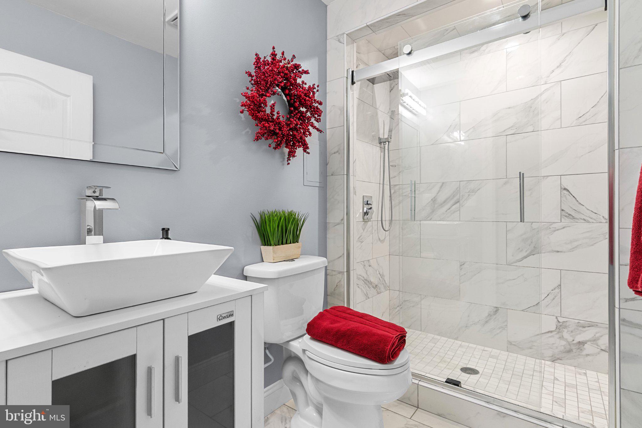 4554 Coachmans Path Court Waldorf, MD 20601 - Photo 34 of 40 Modern bathroom with elegant finishes.