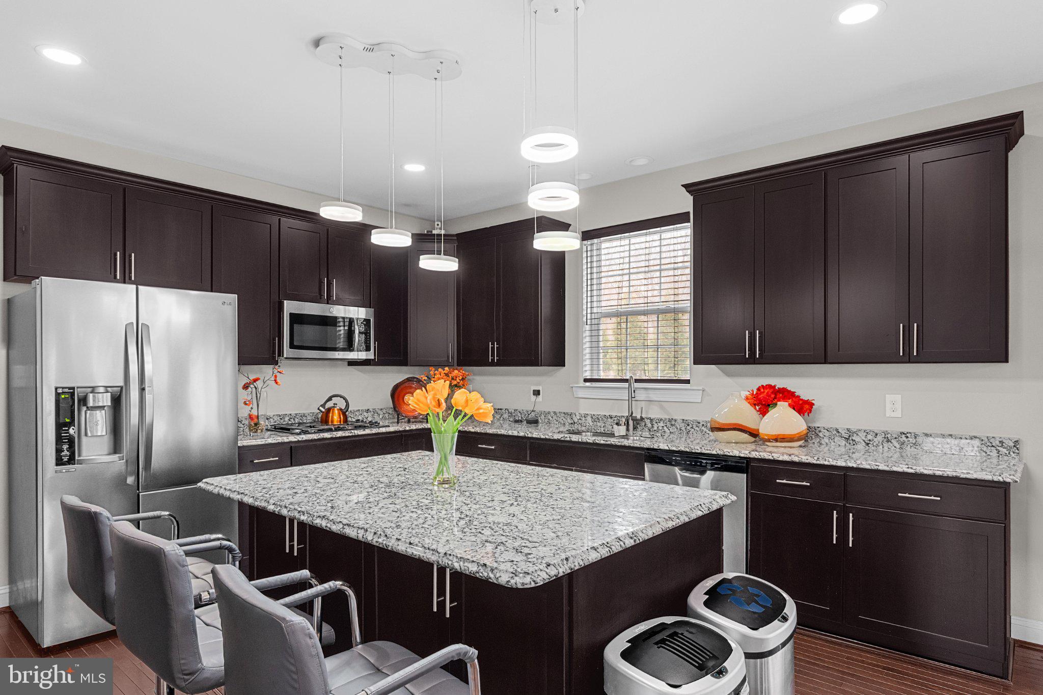 4554 Coachmans Path Court Waldorf, MD 20601 - Photo 10 of 40 Sleek modern kitchen with elegance.