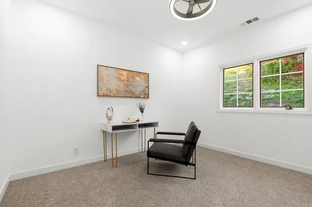 a view of a house with a garden