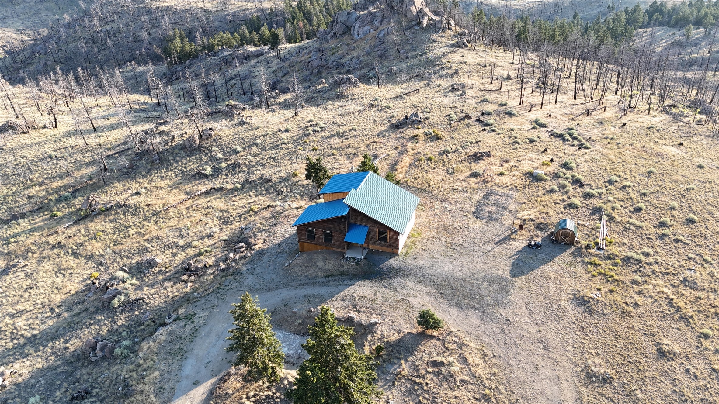 210 Friendspring Road Whitehall, MT 59759 - Photo 18 of 43 Aerial view of sparsely populated area