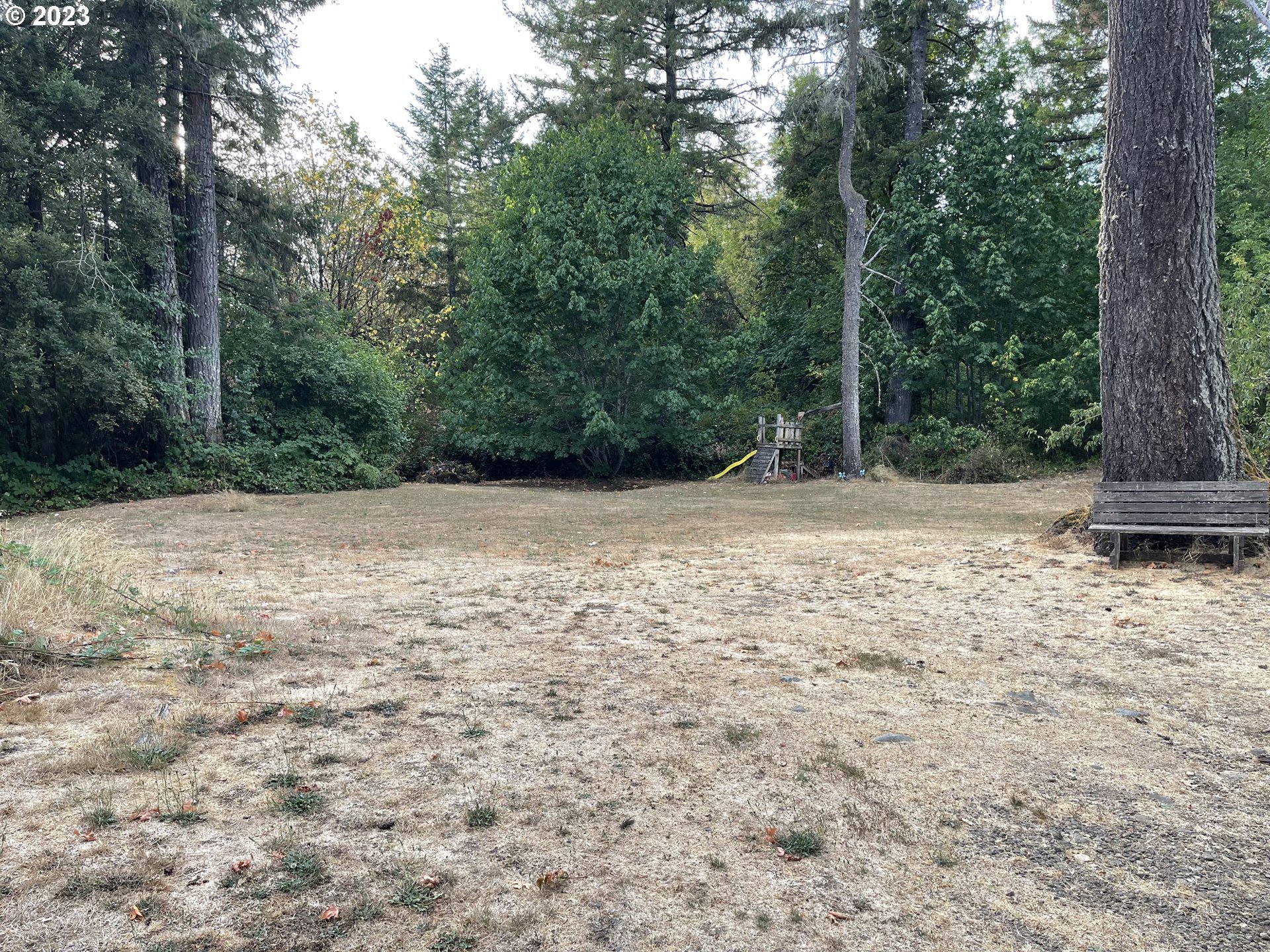 8295 King Road Grand Ronde, OR 97347 - Photo 5 of 32 a view of backyard with green space