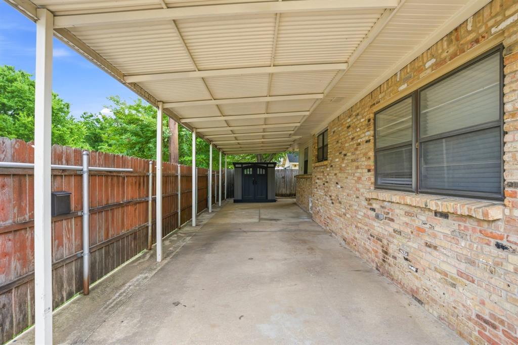 9380 North County Road Frisco, TX 75033 - Photo 33 of 40 carport with covered parking for 2 or 3 vehicles
