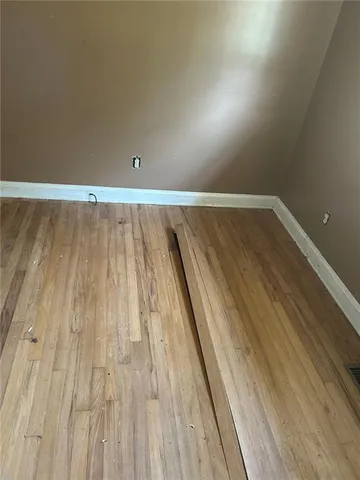 a view of wooden floor