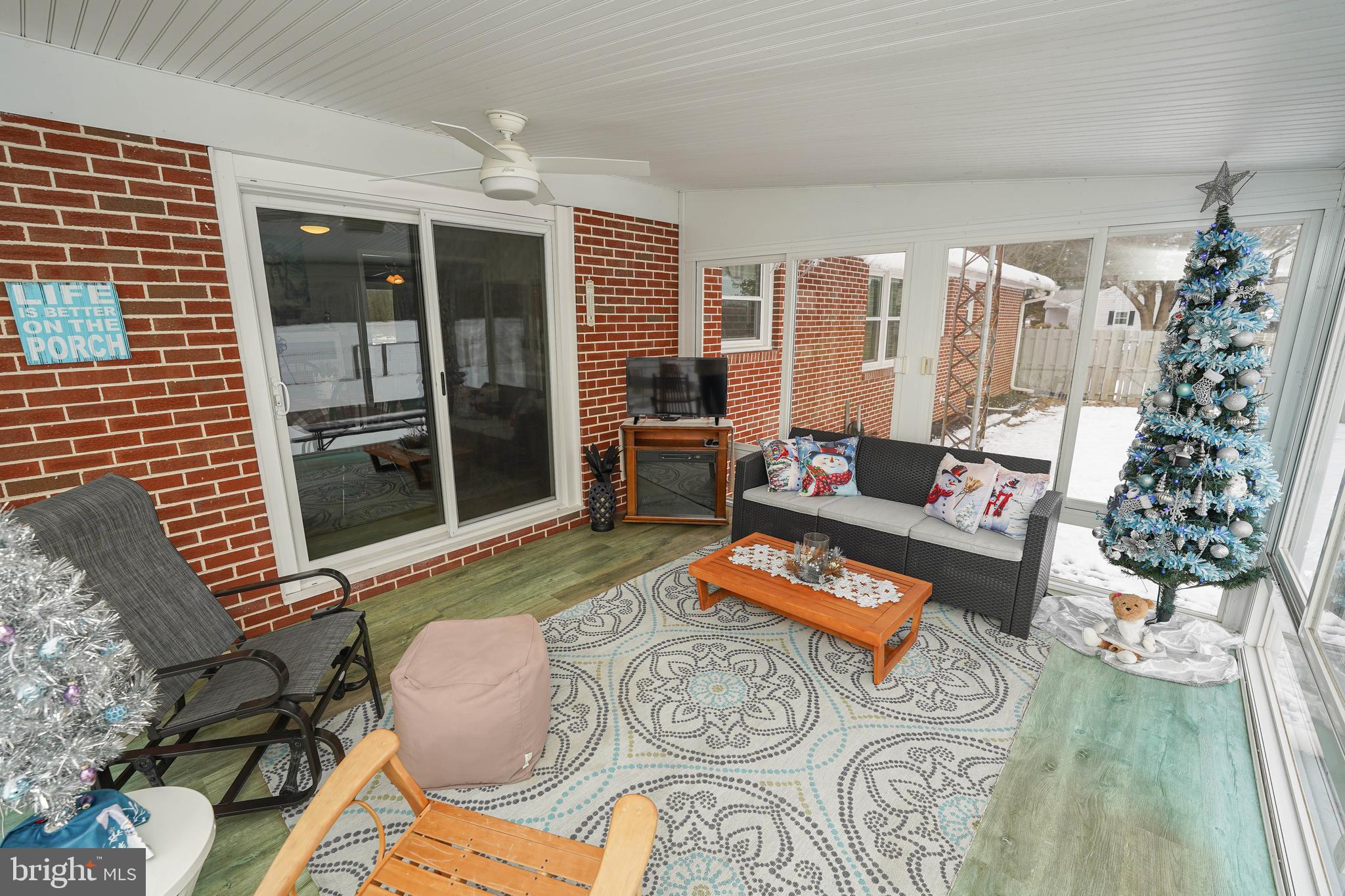 5627 Galestown Reliance Road Rhodesdale, MD 21659 - Photo 20 of 48 a living room with furniture and a fireplace