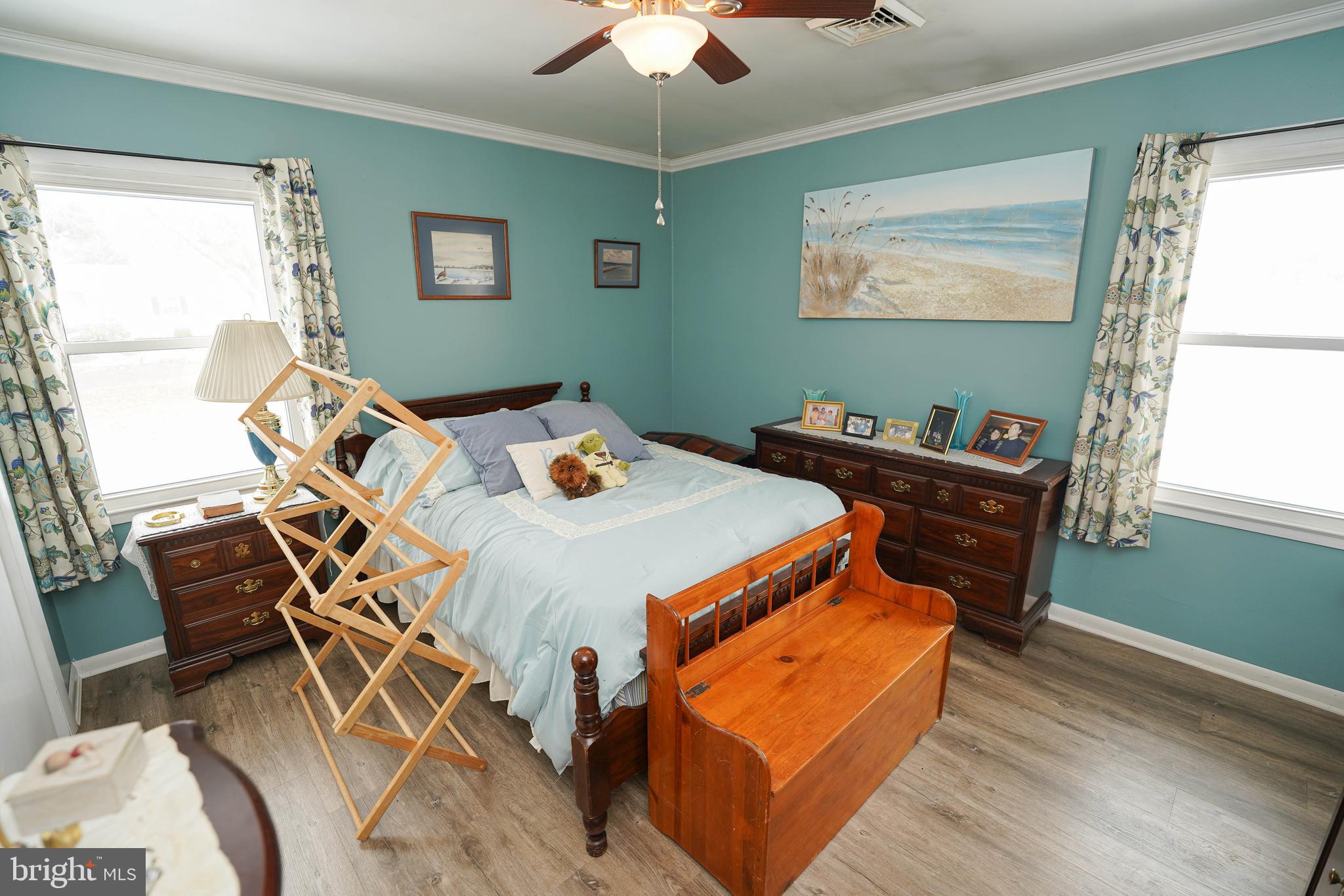 5627 Galestown Reliance Road Rhodesdale, MD 21659 - Photo 23 of 48 a bedroom with furniture and a window