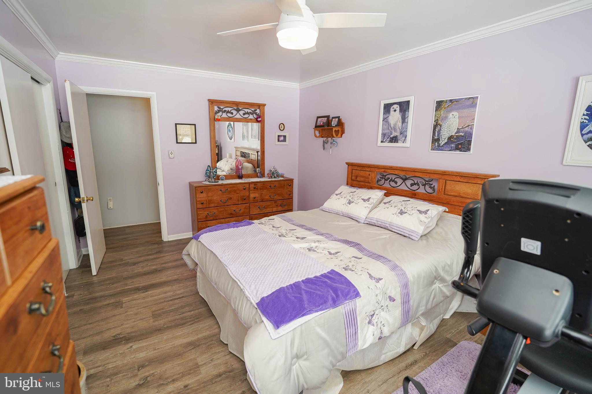 5627 Galestown Reliance Road Rhodesdale, MD 21659 - Photo 38 of 48 a bed room with a bed mirror and a window