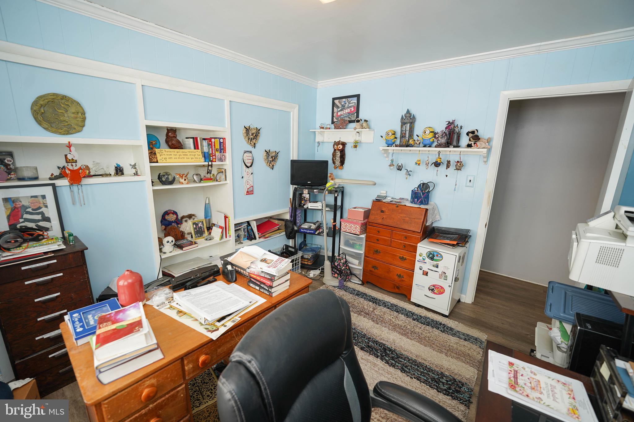 5627 Galestown Reliance Road Rhodesdale, MD 21659 - Photo 43 of 48 a workspace with furniture and wooden floor