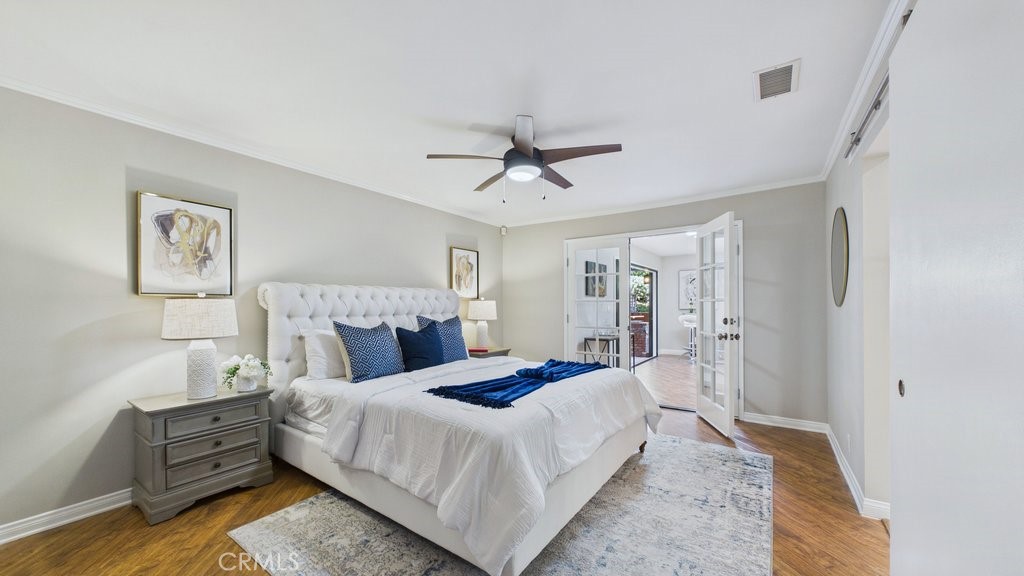340 Toyon Road Sierra Madre, CA 91024 - Photo 28 of 60 Primary bedroom located on the main level.