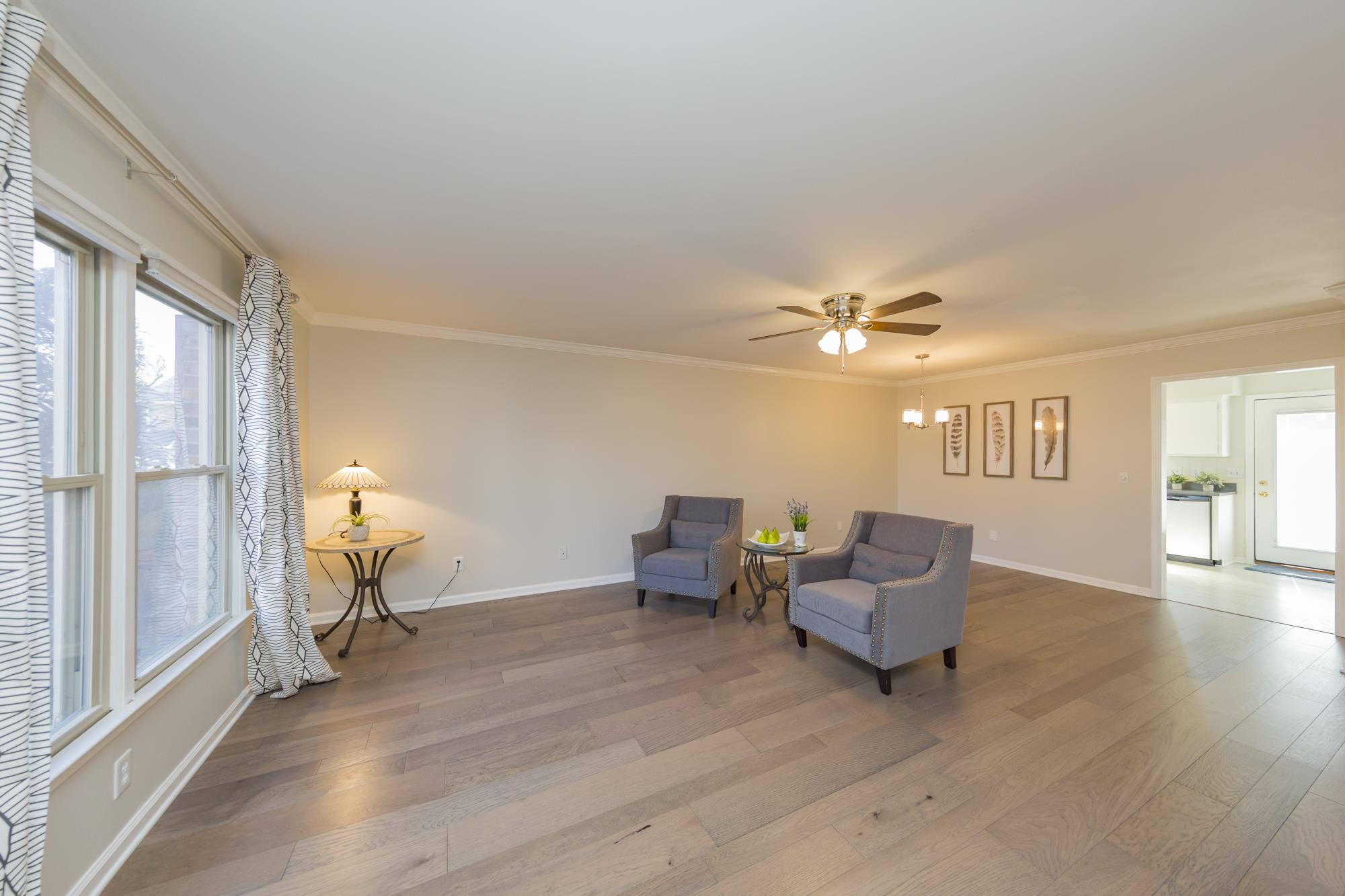 765 Kent Road, Unit 765 Nashville, TN 37214 - Photo 10 of 30 a living room with furniture and a wooden floor