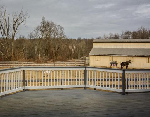 53 Burbank Road Sutton, MA 01590 - Photo 27 of 29 a view of a balcony with wooden floor