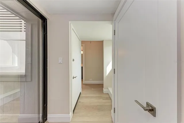 a view of livingroom with furniture wooden floor and ceiling fan