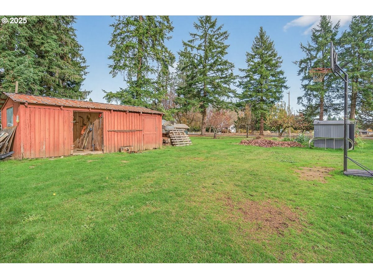 57827 South Bachelor Flat Road Warren, OR 97053 - Photo 12 of 38 a view of a backyard with large trees