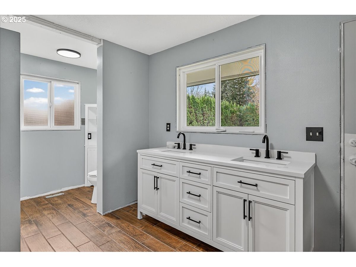 57827 South Bachelor Flat Road Warren, OR 97053 - Photo 29 of 38 a kitchen with a sink cabinets and window