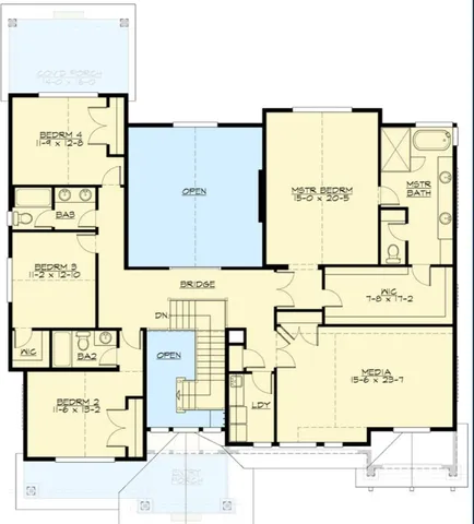 a picture of a bench in front of a door