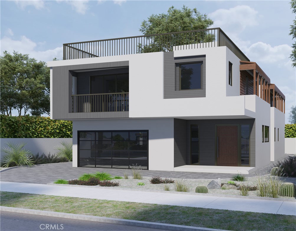 846 Dickson Street Marina del Rey, CA 90292 - Photo 1 of 1 a front view of a house with a yard and garage