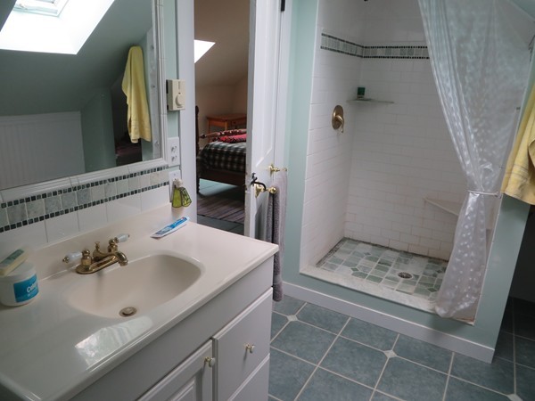 13 West Branch Road Heath, MA 01340 - Photo 19 of 28 a bathroom with a sink toilet and shower
