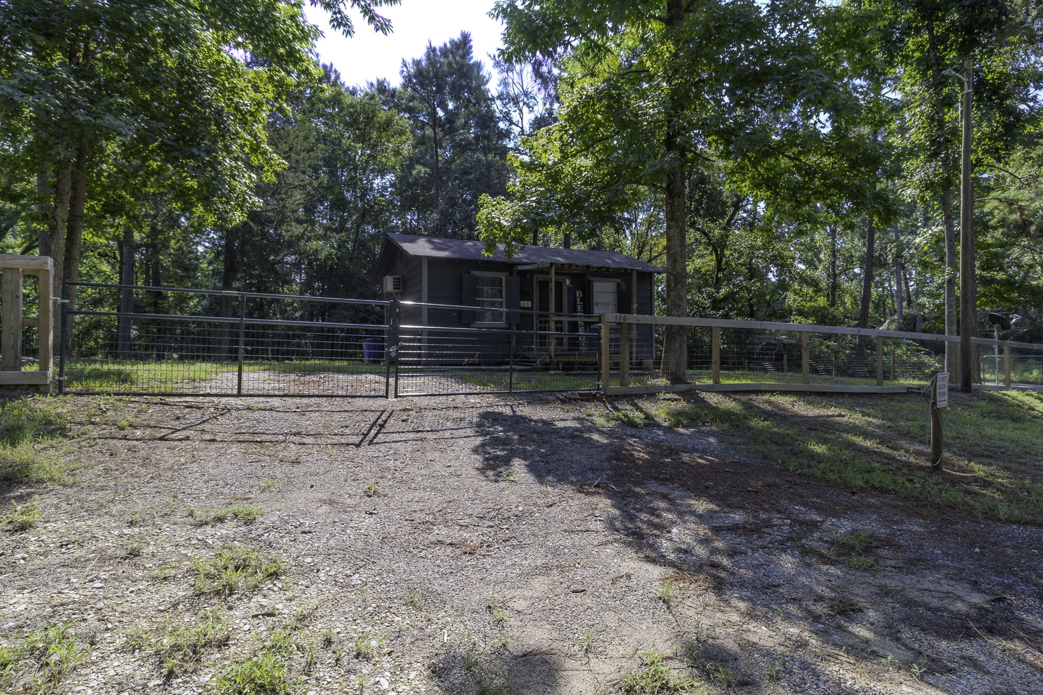 126 Pine Ridge Onalaska, TX 77360 - Photo 12 of 16 a view of backyard with green space